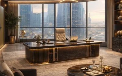 Μελέτη επαγγελματικού χώρου για λογαριασμό εταιρείας στο Ντουμπάι.