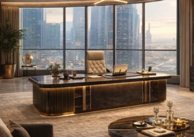 Μελέτη επαγγελματικού χώρου για λογαριασμό εταιρείας στο Ντουμπάι.